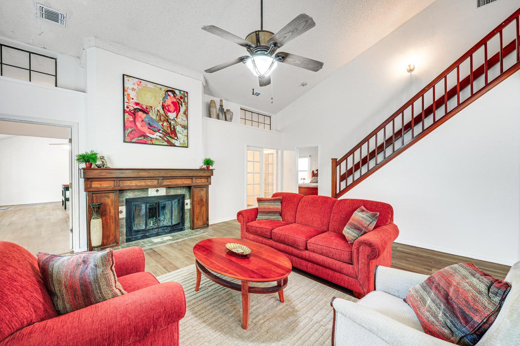 Spacious San Antonio Home Google Fiber, Game Room Extérieur photo